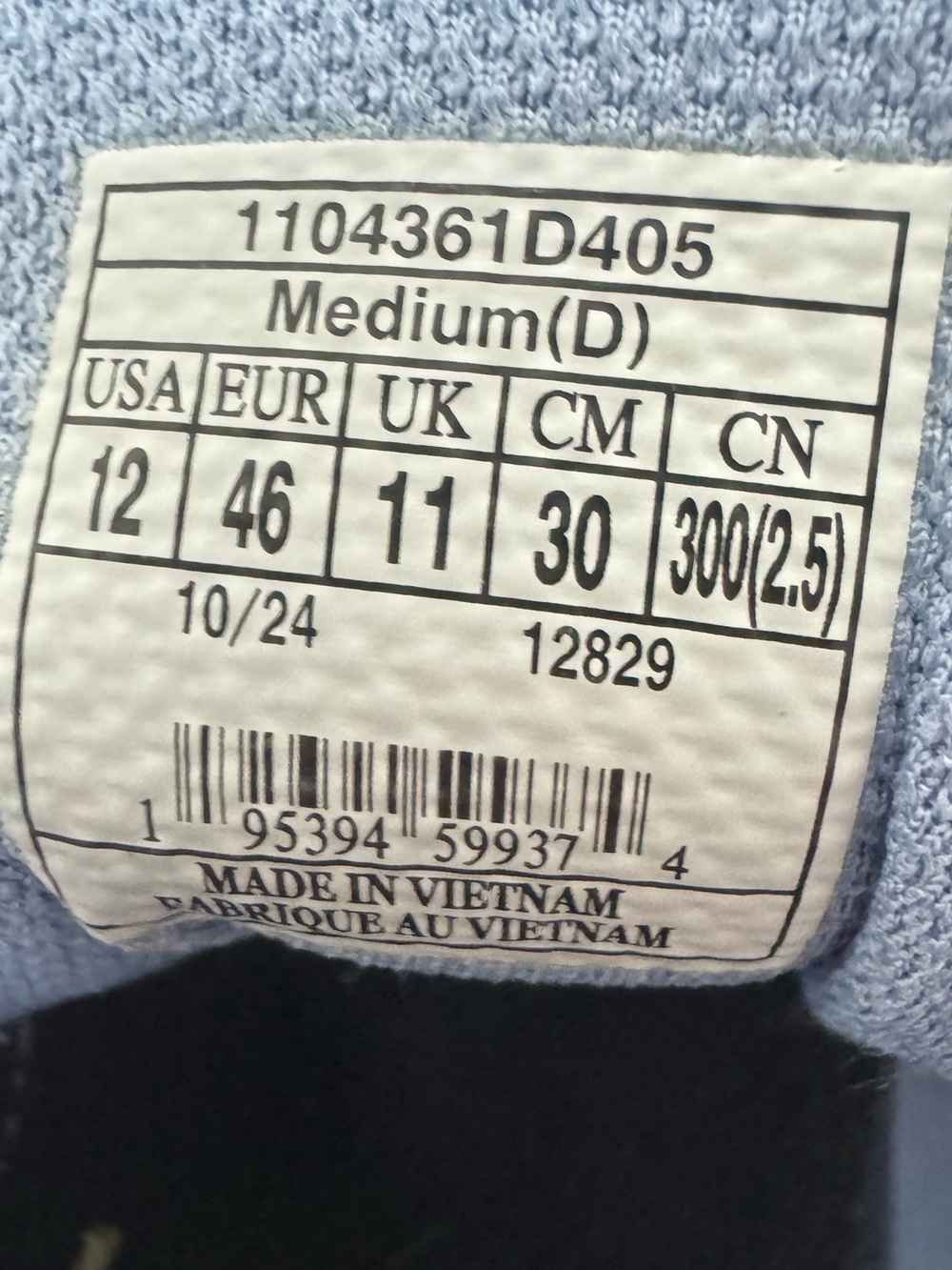 Brooks Ghost 16 Weatherized Men’s Running Shoes Blue Size 12 - Picture 13 of 13